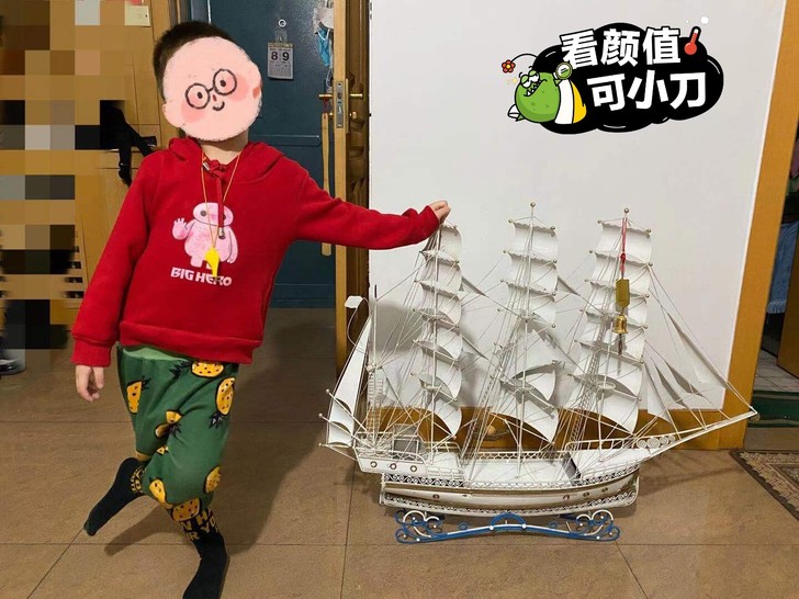 室内工艺船，收拾家出来闲置，有瑕疵，但不影...