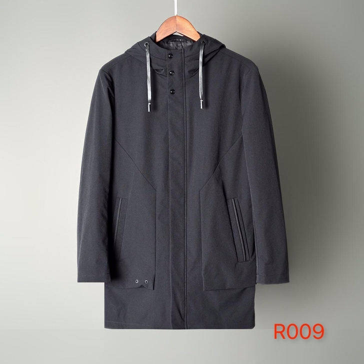 专柜下架库存清货!秋冬款黑色男中长款风衣外套