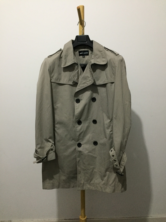 Jack JONES杰克琼斯男士风衣外套