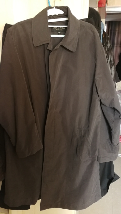 tonywear汤尼威尔男士风衣中长款