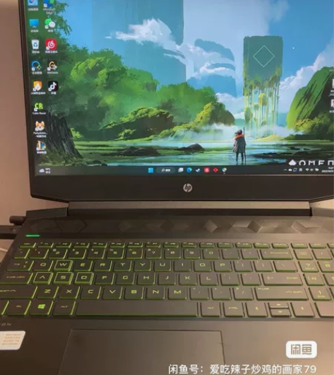 惠普游戏本光影精灵6绿光，16+512G固...