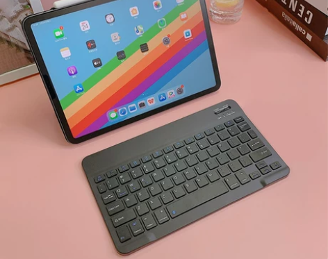 无线蓝牙键盘可充电静音超薄迷你适用苹果ip...