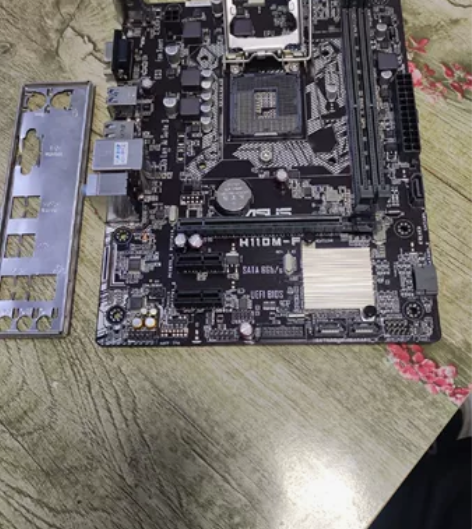 华硕h110m f主板,实拍图,正常使用,...
