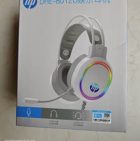 惠普DHE-8012u娱乐耳机 全新未使用...