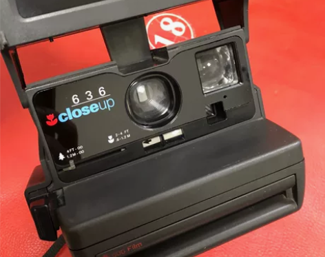 宝丽来636 一次成像相机 年代古董相机，...