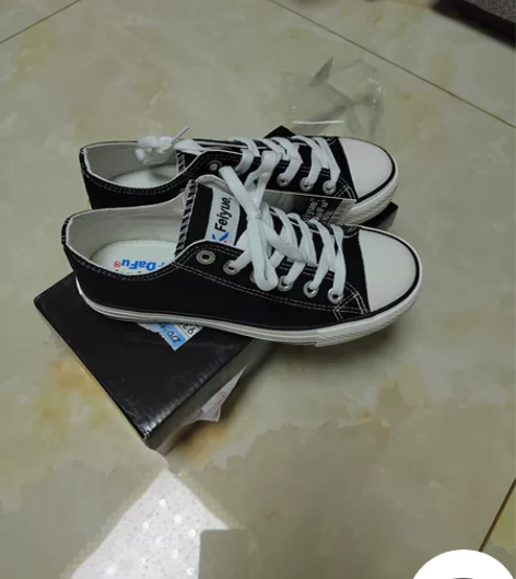 全新飞跃布鞋37码数！鞋码正，穿着舒服，3...