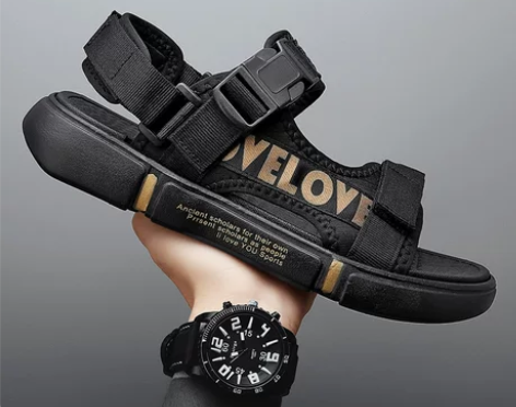 ?凉鞋男潮2022年新款夏季外穿防滑男士沙...