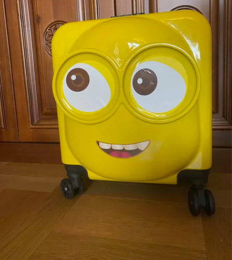 儿童拉杆箱小黄人卡通行李箱密码箱20寸登机...