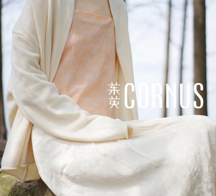 茱萸CORNUS 女真丝吊带汉服原创设计中...