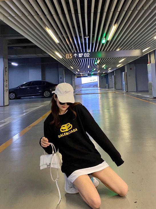 Balenciaga  圆领卫衣 纯棉 男...