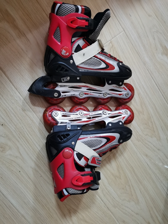 二手旱冰鞋，39号鞋，40元，长春可试穿
