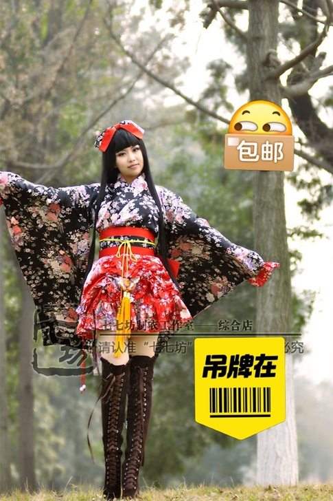 全新原创正品和服风洛丽塔cosplay和风...