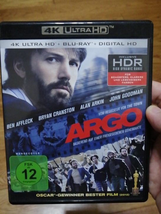 Argo 逃离德黑兰 德版4k中字 蓝光英...