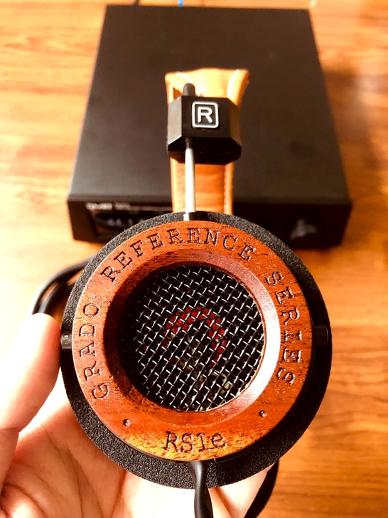 歌德RS1e安润国行女毒HiFi耳机黄头梁...