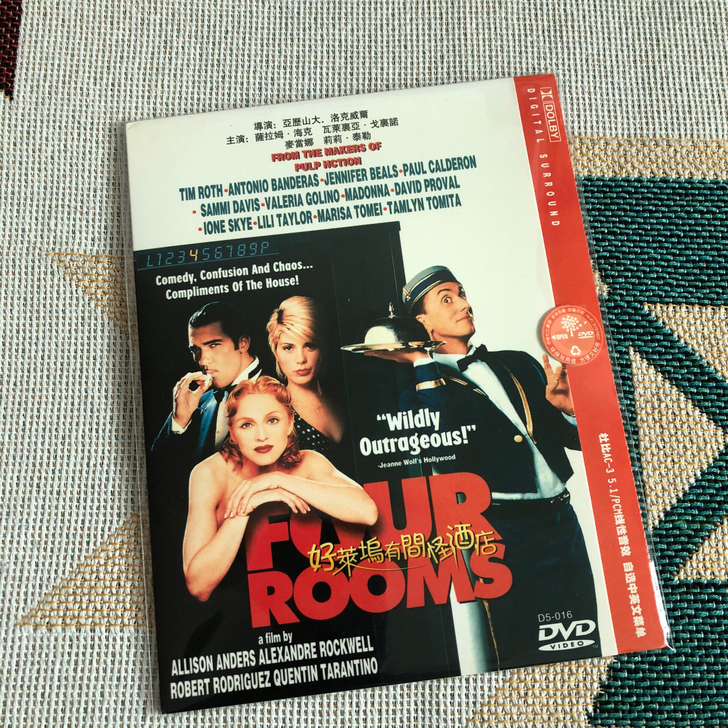 美国电影 昆汀，罗德里格兹作品 四个房间 ...
