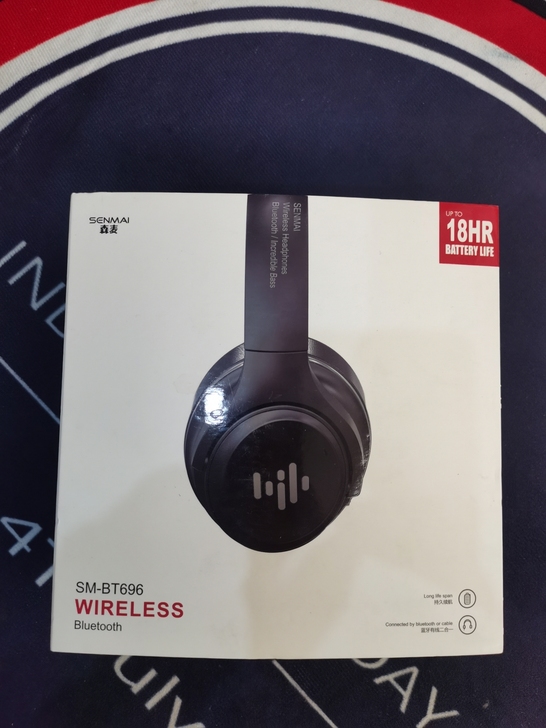 全新库存森麦SM-BT696头戴式蓝牙头戴...