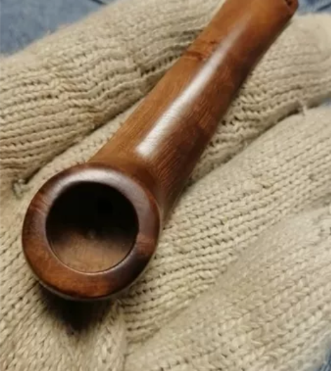 麻梨疙瘩烟斗 一体实木烟斗，实用器型，牛毛...