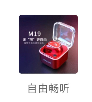 出铂典M19 蓝牙耳机