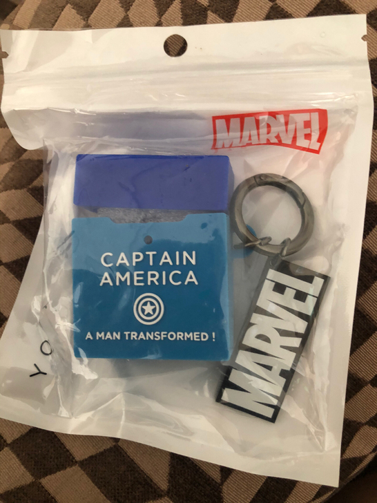 漫威AirPods二代耳机套，全新带包装，...