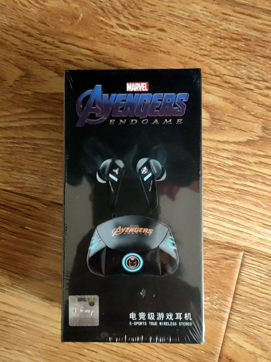 漫威迪士尼电竞款游戏无线蓝牙耳机（全新未拆...