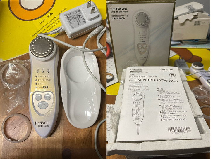 日立N3000美容仪，日本当地商场购入，几...