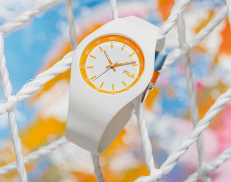 {专属}FILA斐乐手表男女情侣学生硅胶运...