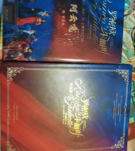 阿云嘎主演音乐剧《罗密欧与朱丽叶》 场刊，...