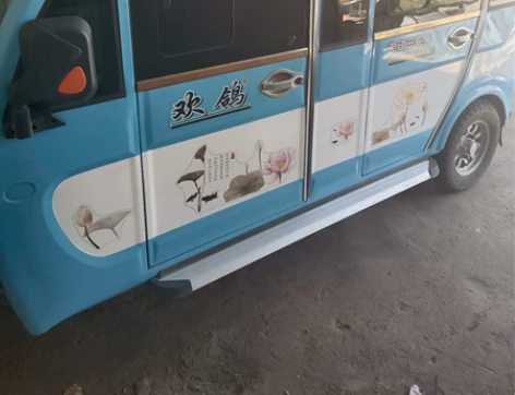 加长版电动三轮车一辆,宽大轮胎,六座,58...