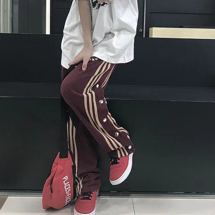 休闲裤 排扣裤 我160/85 给我太长了...