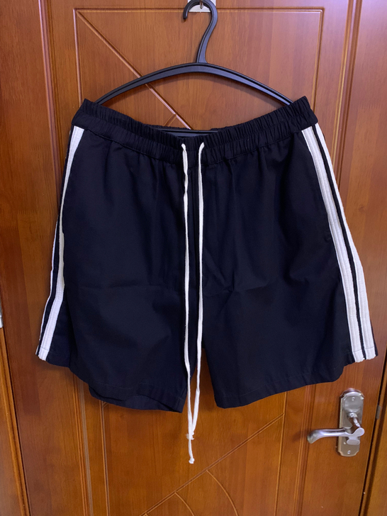 fear of god版型高街黑色短裤