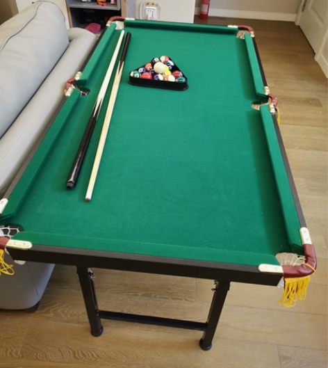 台球桌 家用儿童大号成人标准迷你升降折叠桌...