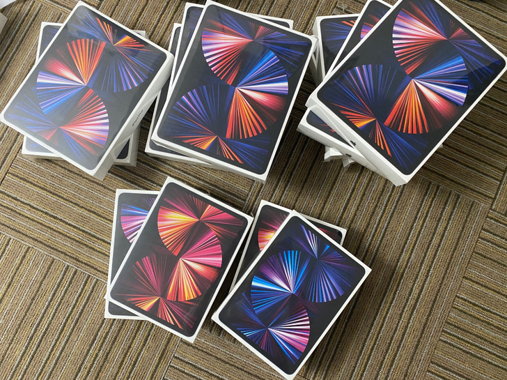 M1芯片2021款iPad Pro12.9...