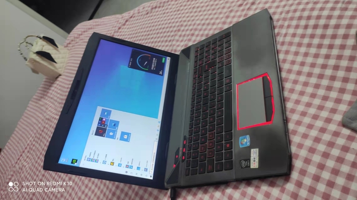 i7四核GTX独显2G火影游戏本火影v5笔...