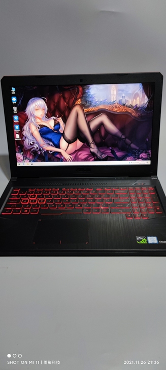 华硕飞行堡垒fx80g笔记本电脑 i5八代...