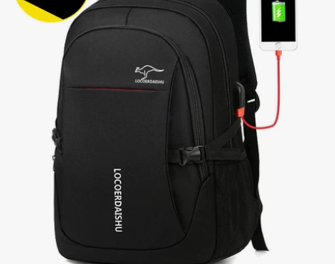 【亏本甩卖】袋鼠双肩包大容量背包男士商务1...