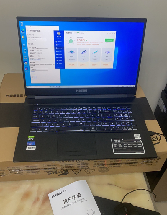 17寸i7十代2060神舟战神g8_cu7...