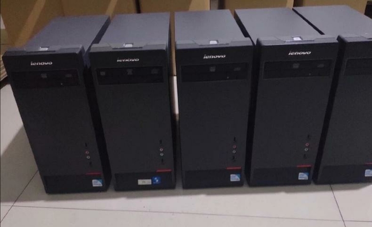 包邮急售便宜处理公司办公电脑主机 二手联想...