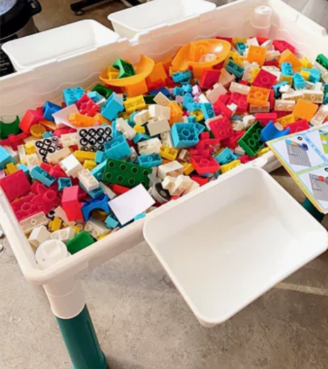 【亏本急卖】全新兼容乐高积木桌多功能超大桌...