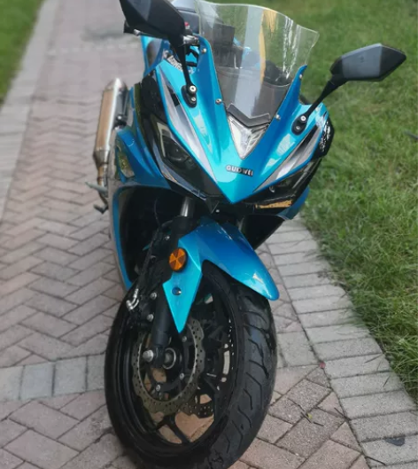 国威国产摩托车 跑了4000多公里 单缸 ...