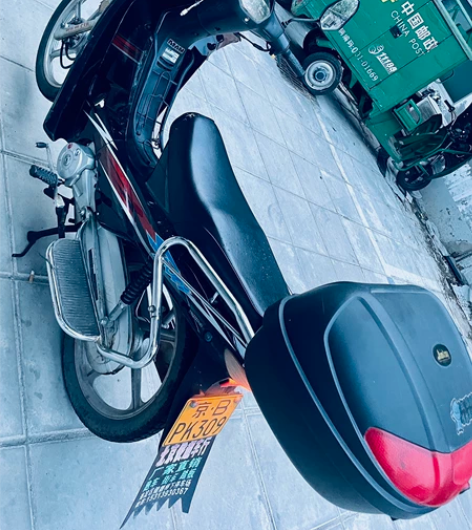 闲置摩托车 处于脱检状态  公户 两万多公...