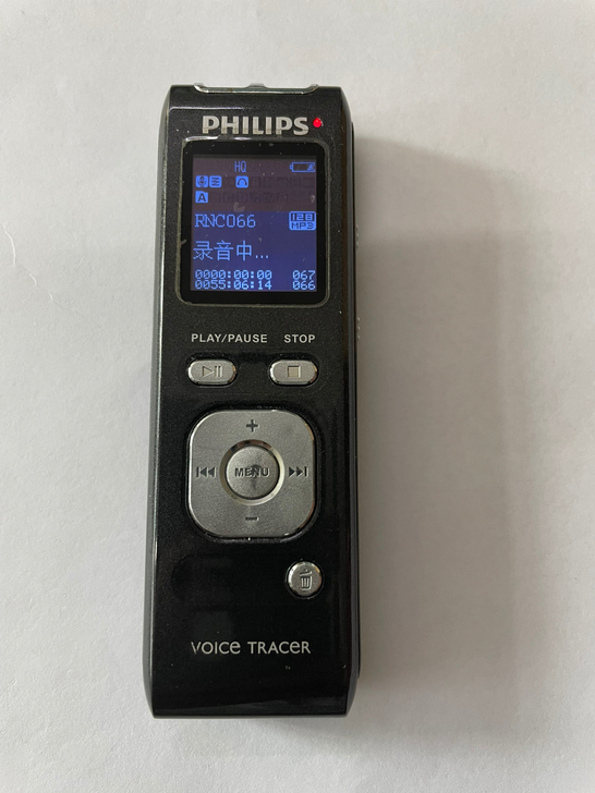飞利浦录音笔 型号：vtr 6000 正常...