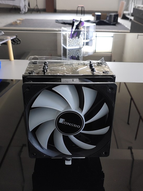 乔思伯cr201散热器全新未拆封rgb同步...