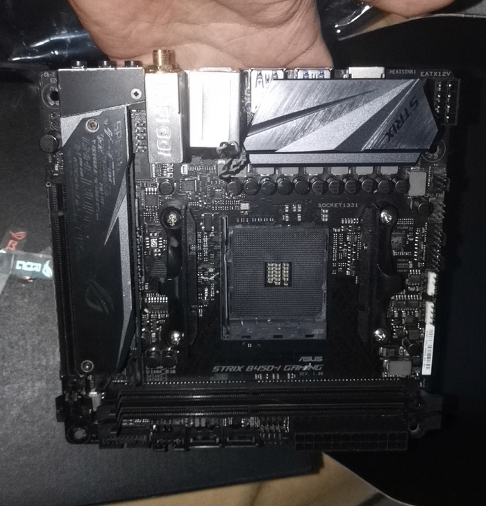 华硕 rog b450i 主板 自用