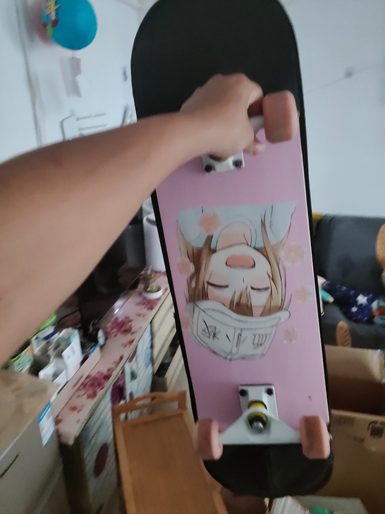 成人滑板，花式滑板9成新，送背挎，39包邮。