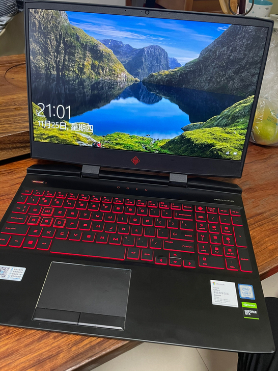 惠普笔记本 暗影精灵5 OMEN 15-d...