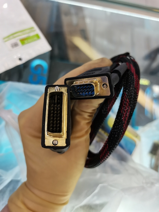 电脑显示器连接线  dvi （24+5）转...