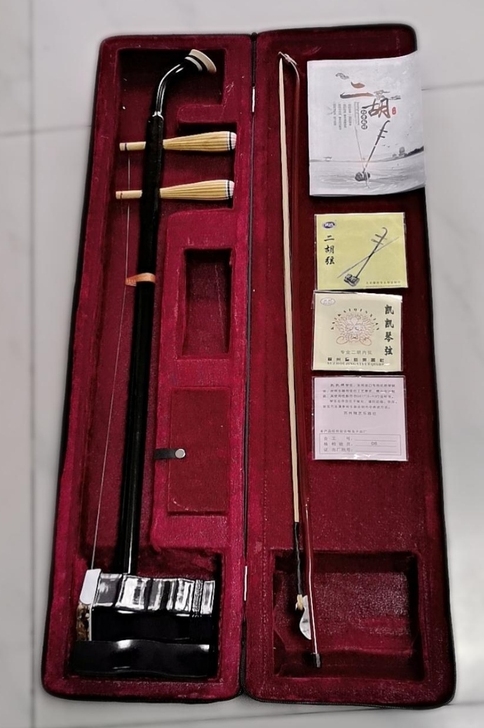 闲置转让木轴二胡 白木二胡音质好苏州二胡 ...