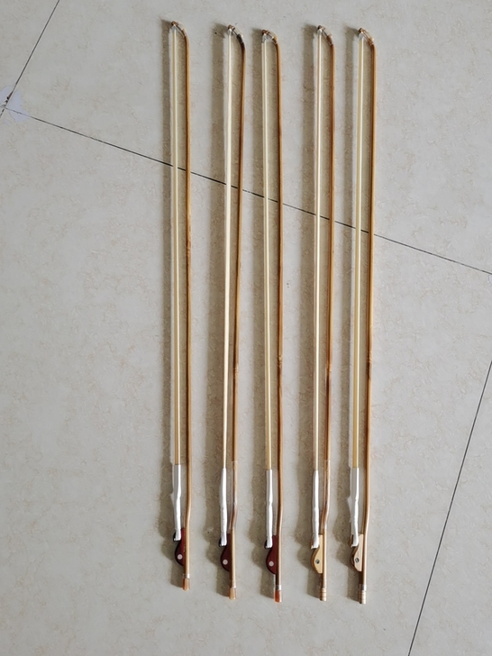 全新高档二胡弓,演奏款二胡弓子,纯白马尾毛...