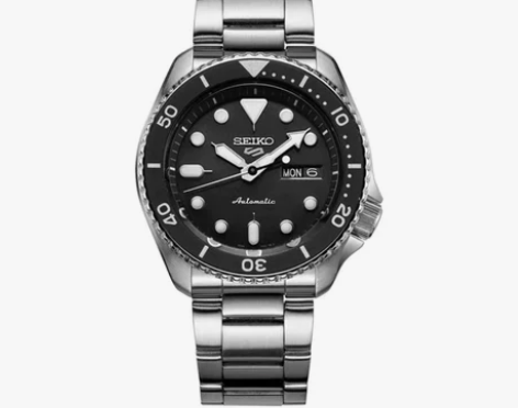 精工手表男seiko全自动机械表钢带夜光男...