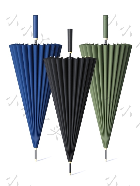 男士长柄直杆雨伞大号抗风双人商务大伞防晒